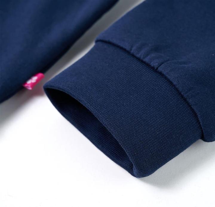 Produktbild VidaXL Kinder-Sweatshirt Marineblau 92,Material: 95 % Baumwolle. 5 (92)