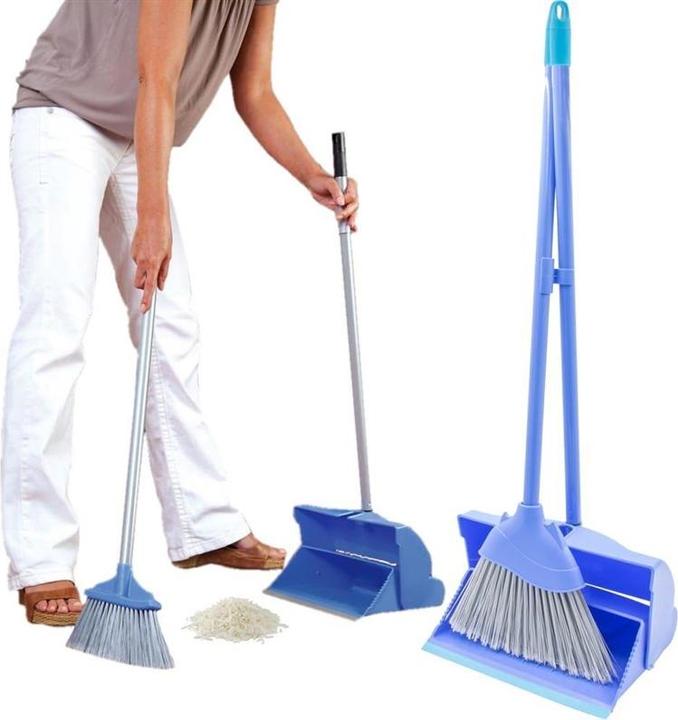 Actual product image Spontex Broom With Shovel Long Handle (1 pcs.)