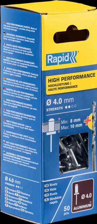 Actual product image Rapid Universal blind rivet Ø 4.0 x 14 mm