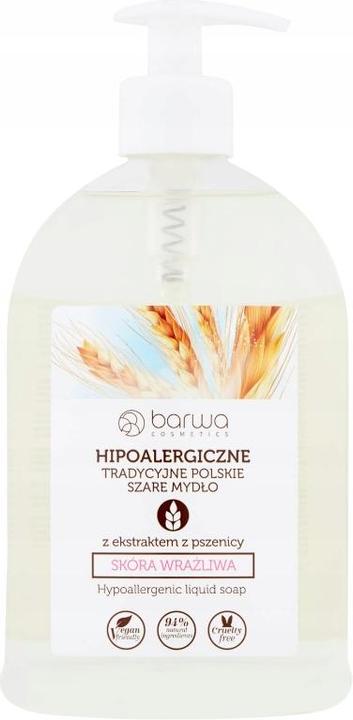 Immagine prodotto Barwa Hue - Sapone liquido tradizionale grigio ipoallergenico con estratto di Z (Sapone liquido, 500 ml)