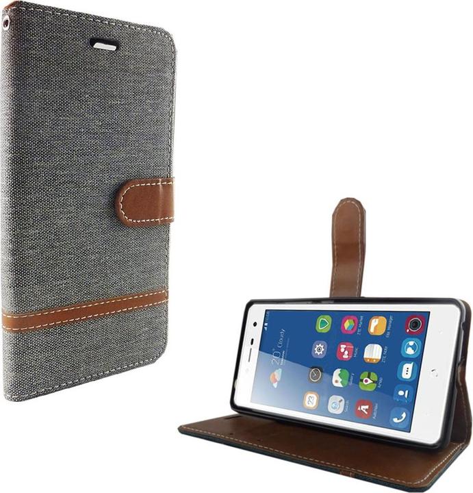Produktbild König Design Hülle Handy Schutz für ZTE Blade L7 Case Cover Tasche Wallet Etui Handyhülle Neu (ZTE Blade L7)