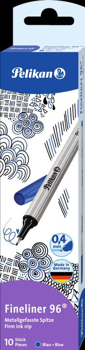 Actual product image Pelikan Fineliner 96 blue (Blue, 1 x)