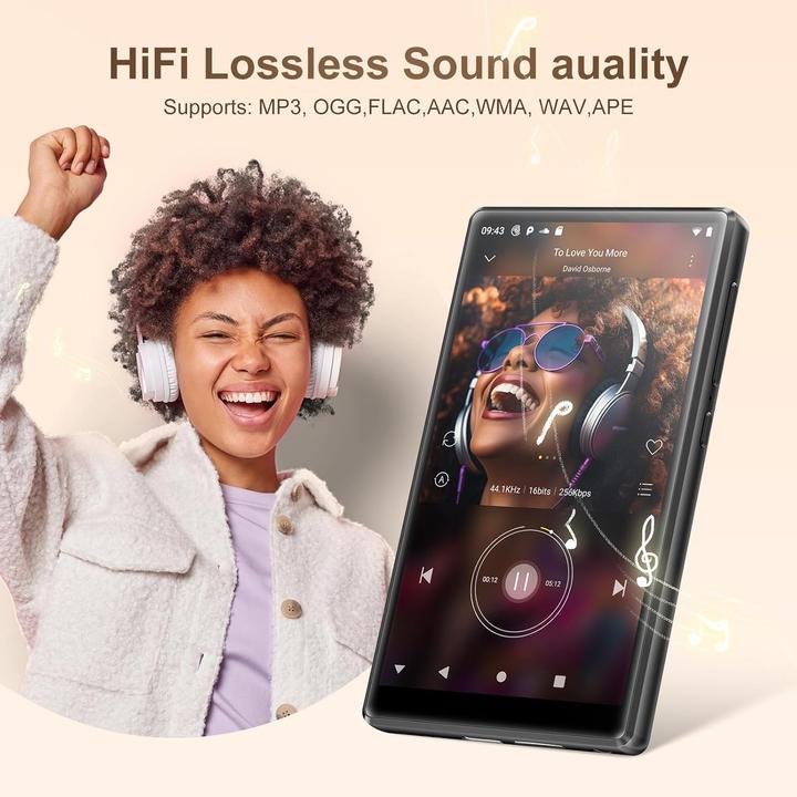 Produktbild Swofy MP3-Player mit Bluetooth & WLAN (164 GB)