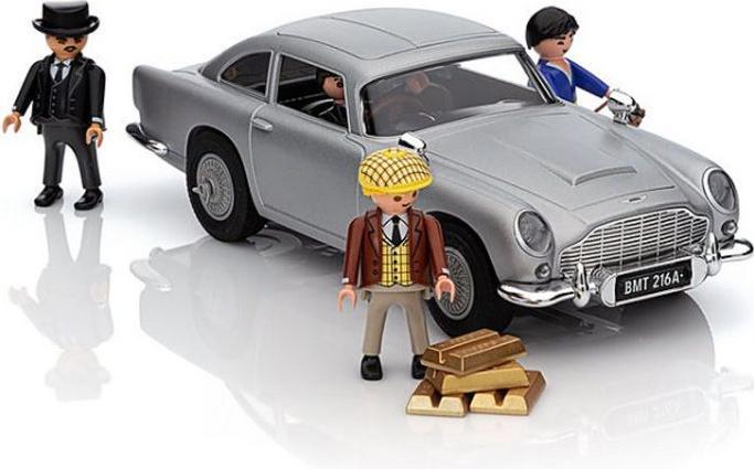 Image du produit Playmobil James Bond Aston Martin DB5 - Édition Goldfinger (70578, Playmobil Aston Martin)