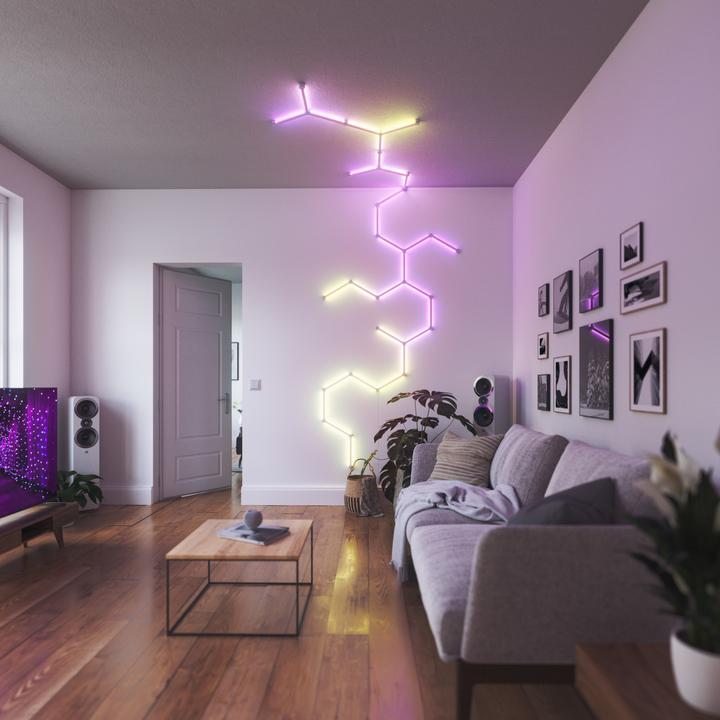 Actual product image Nanoleaf Lines (RGBW, 252 cm, Indoor)