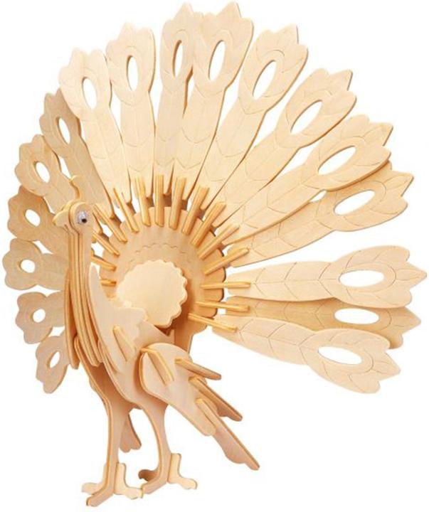 Image du produit Eureka! Gepetto's Workshop Houten Bouwpakket 3D - Pauw