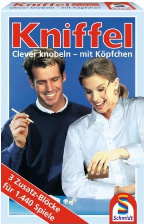 Actual product image Schmidt Spiele SSP49039 - Kniffelblock - 3 pieces for 1440 games, 2-8 players, ages 8+ (DE edition) (German)