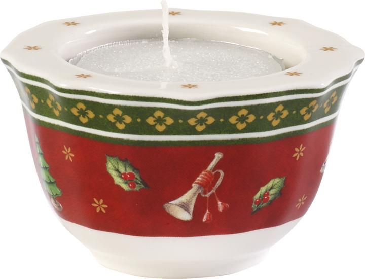 Tea light holder red Toy's Delight (1 x, 6 x 6 x 4 cm)