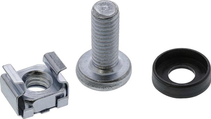 Actual product image InLine Cage nut set M6