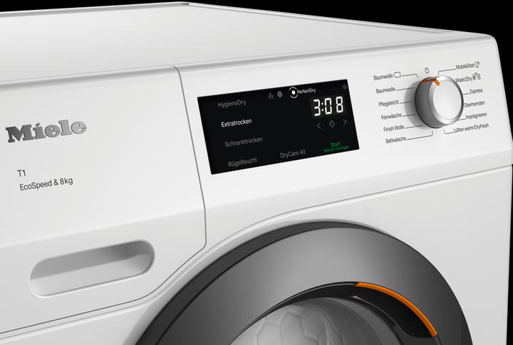 Actual product image Miele TCF770WP (8 kg, Left)