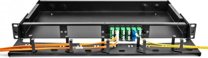 Image du produit Delock FO HD (High Density) Cassette MPO mâle vers 12 x LC Duplex femelle, 24 fibres, monomode, polar...