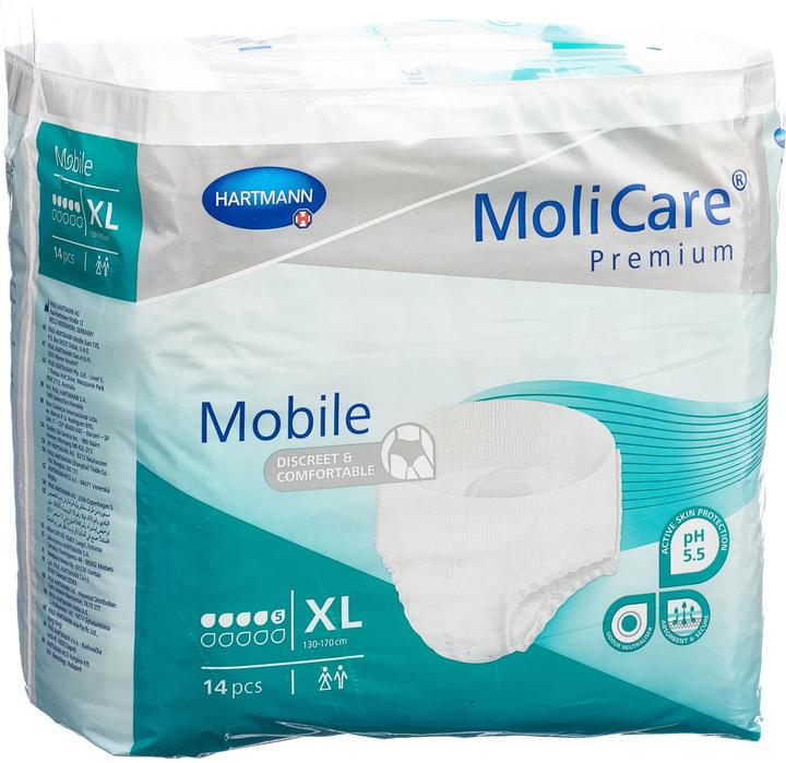 Immagine prodotto MoliCare Mobile 5 Incontinence Pants (14 x, XL)