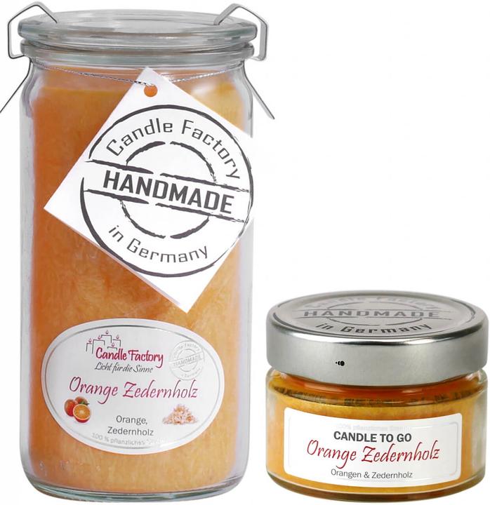 Actual product image Candle Factory Mini Jumbo Cedar