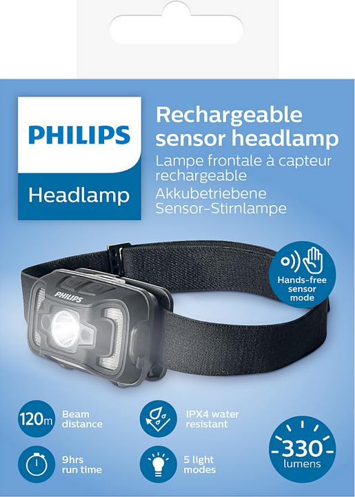 Immagine prodotto Philips Lampada frontale a LED SFL2000RH 330lm 1800mAh (330 lm)