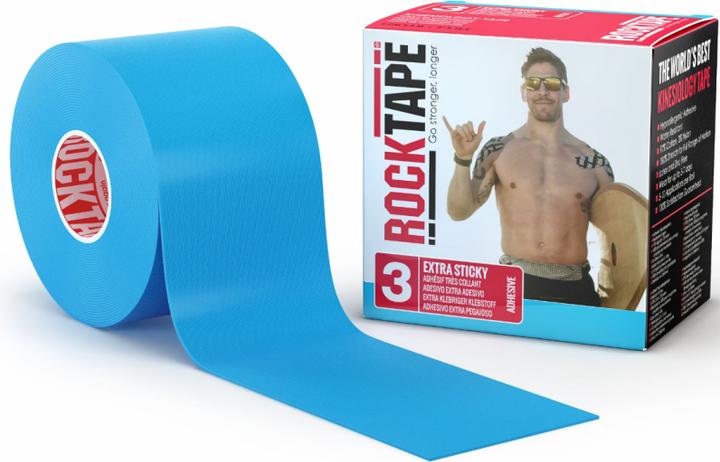 Rock Tape Extra Sticky Blau (1 Stk) (5 m)