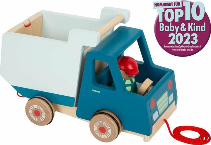 Image du produit small foot Véhicule à tirer Camion à benne basculante