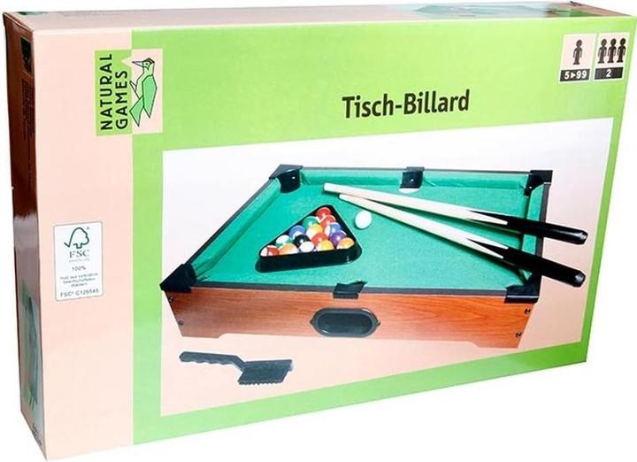 Actual product image Natural games Table billiards