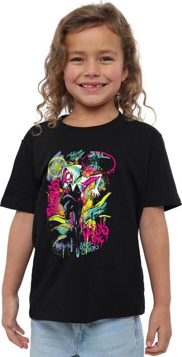 Immagine prodotto Maglietta Ragno Fantasma Neon Graffiti Bambini (140)