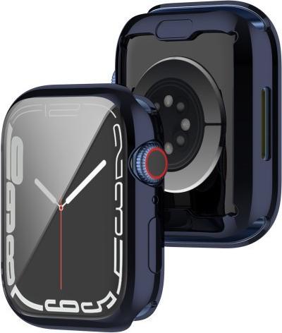 Produktbild Cover-Discount Apple Watch 41mm - Gummi Schutz Case dunkelblau