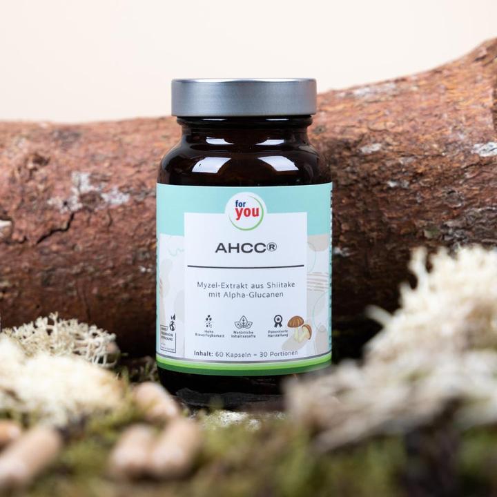 Actual product image For You AHCC® (60 Piece, Capsules)