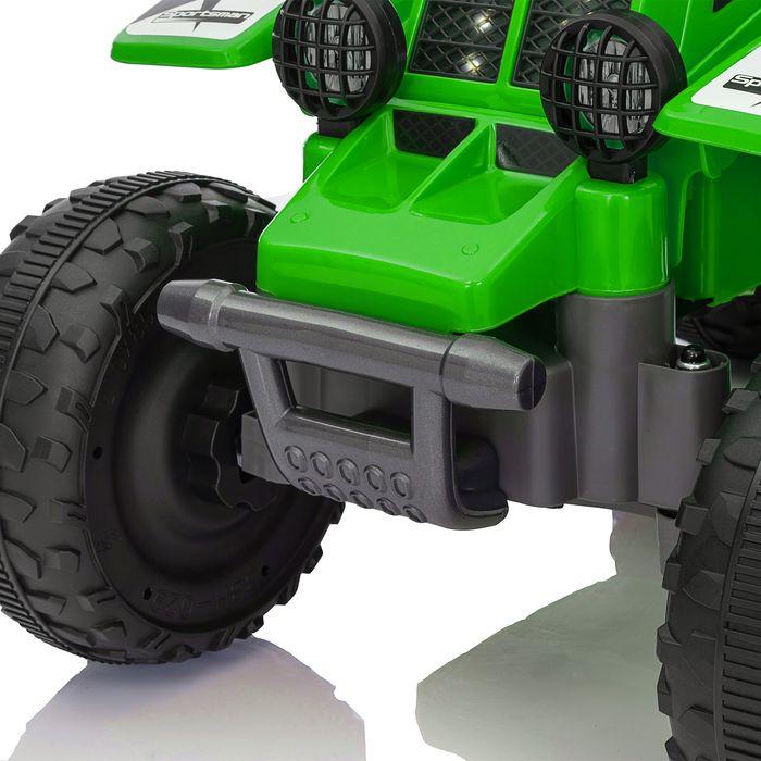 Produktbild Swisshandel24 Kinder Elektro-Quad Elektro Kinderquad mit Vorwärts-und Rückwärtsfunktion Grün (6 V)
