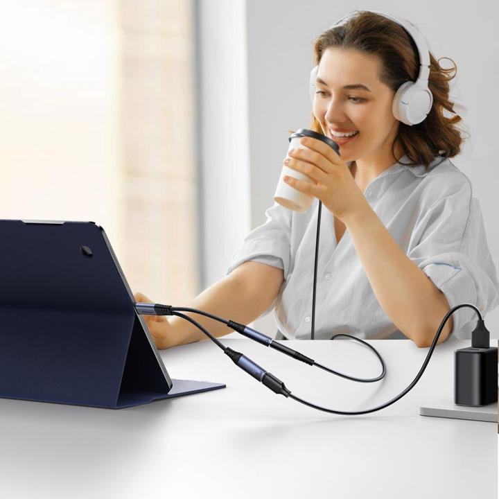 Image du produit Joyroom SY-C02 (USB Type C, USB Type C, Prise de 3,5 mm)