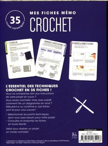 Immagine prodotto Mes fiches mémo crochet : 35 fiches techniques (Francese, Bayard Marie-Noëlle, 2024)