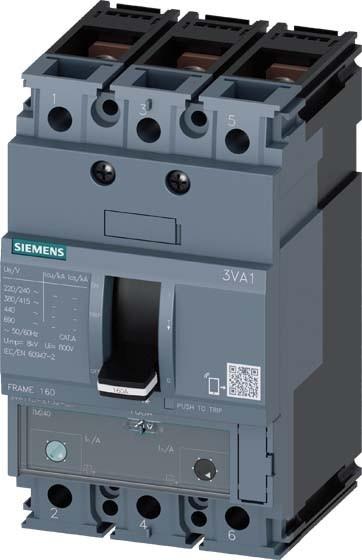 Produktbild Siemens Leistungsschalter 1 St. 3VA1116-5EF32-0AA0
