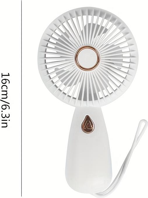 Produktbild PhoneLook Kompakter tragbarer Mini USB Ventilator wiederaufladbar für Innen- und Aussenreisen