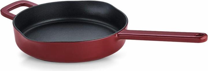Actual product image Fissler Cast iron pan, burgundy red (26 cm, Frying pan, Cast iron)