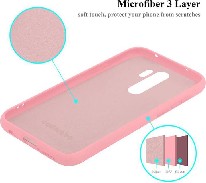 Immagine prodotto Cadorabo Copertura della cassa del silicone liquido TPU (Xiaomi Redmi Note 8 Pro)