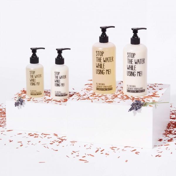 Immagine prodotto Stop The Water While Using Me! Tutti i capelli naturali - Shampoo rigenerante alla lavanda e al sandalo (200 ml, Shampoo liquido)