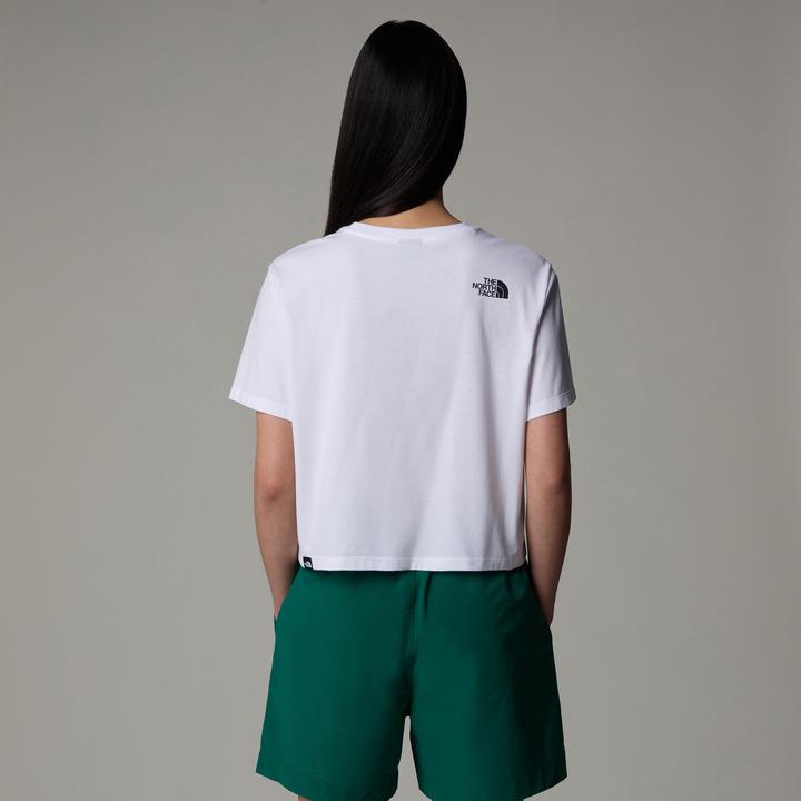 Actual product image North Face Women's Cropped Simple Dome Tee (XS)