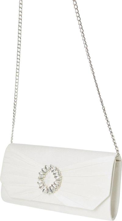 Actual product image Dorothy Perkins Tyla Diamante Satin Clutch Bag