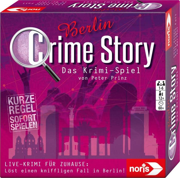 Produktbild Noris Kennerspiel Crime Story - Berlin (Deutsch)