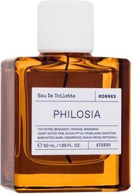 Actual product image Korres Philosia Eau de Toilette 50ml (Eau de toilette, 50 ml)