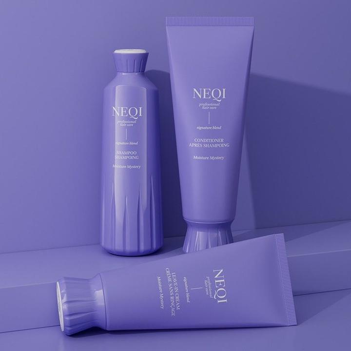 Image du produit Neqi Shampooing Moisture Mystery Hydratation profonde pour cheveux secs et cassants Soins professionnels (330 ml, Shampoing liquide)
