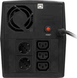 Produktbild Land OnePower S1200 1,2 kVA 720 W (1200 VA, 720 W, Line-Interaktiv USV)