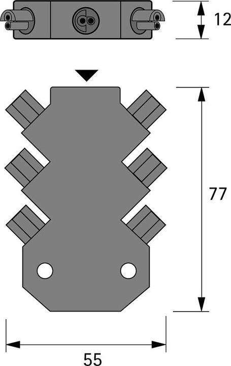Produktbild Halemeier LED 6-fach Verteiler MP 24 V