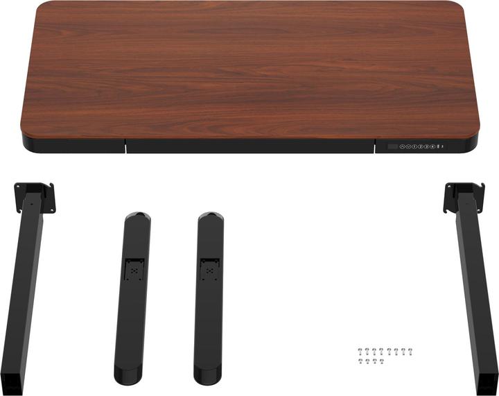 Actual product image Xiaomi Urevo U1 Smart Walkingpad treadmill + TUCKANO electrically adjustable desk black/walnut