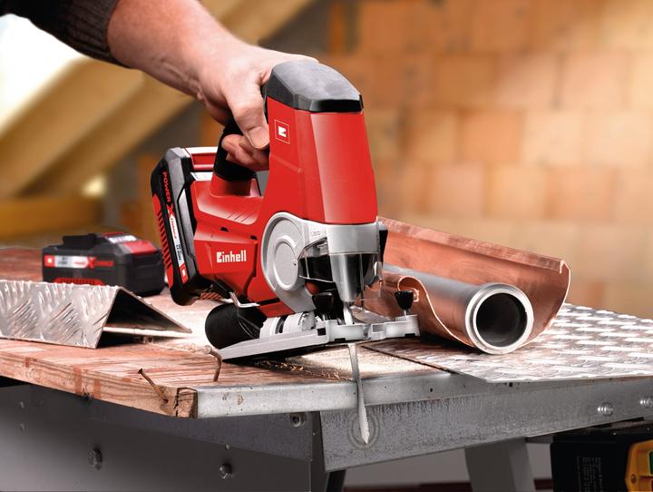 Actual product image Einhell TE-JS 18 Li Solo Power X Change