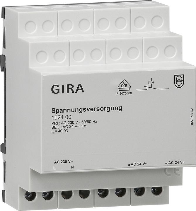 Produktbild Gira Spannungsversorgung 1A 102400 KNX/EIB REG