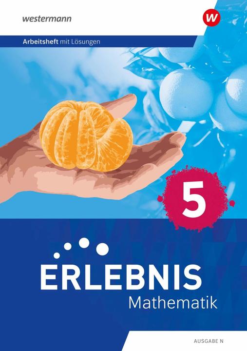 Produktbild Erlebnis Mathematik - Ausgabe N 5. Arbeitsheft mit Lösungen (Deutsch, 2023)