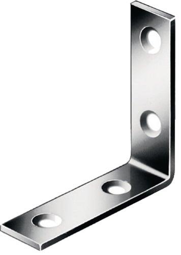Actual product image Magni Chair angle 80x18mm satin stainless steel (50 pcs.)