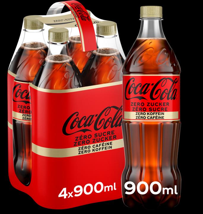 Coca Cola Zero decaffeinated (4 x 90 cl)