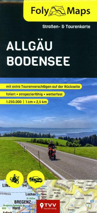 Produktbild FolyMaps Karte Allgäu Bodensee 1:250 00