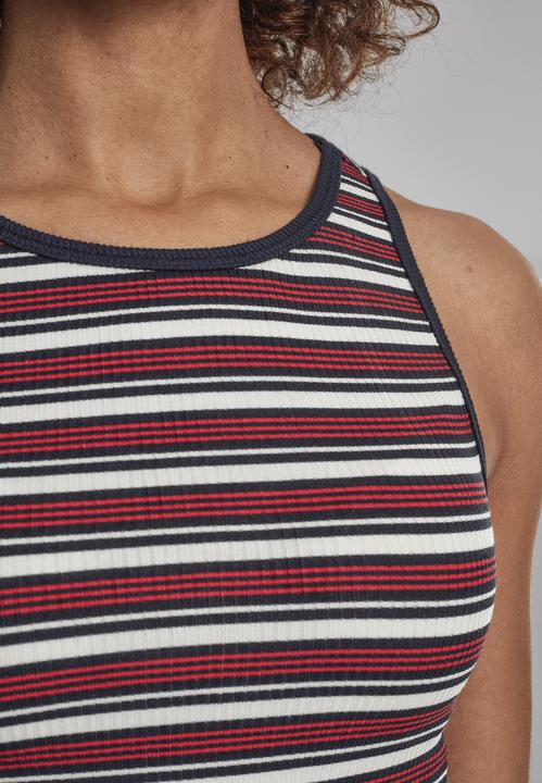 Actual product image Urban Classics Ladies Rib Stripe Cropped Top (L)