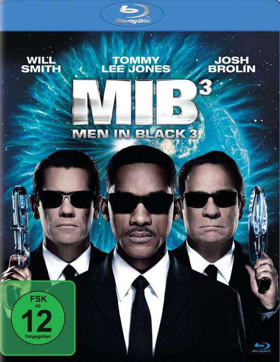 Actual product image Men In Black 3 (Blu-ray, 2012, Turkish, English, German)