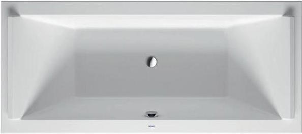 Productafbeelding Duravit Tweepersoonsbad rechthoekig bad Starck 3 80 x 180 cm wit glad 7003380000000 (174 l, 180 cm, 80 cm)