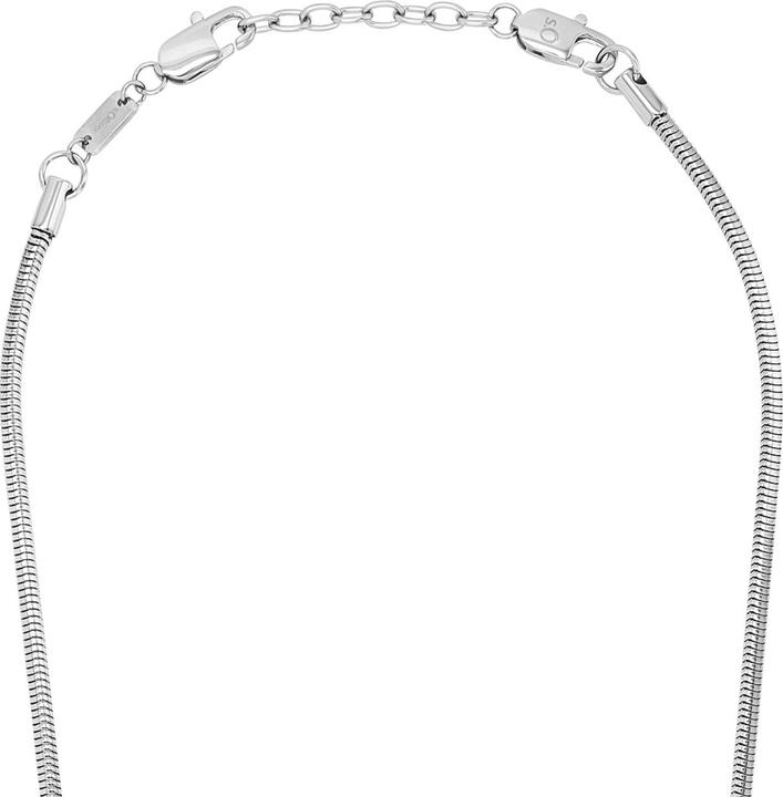 Immagine prodotto S.Oliver Halsschmuck für Herren, Edelstahl (Acciaio inossidabile, 50 cm)